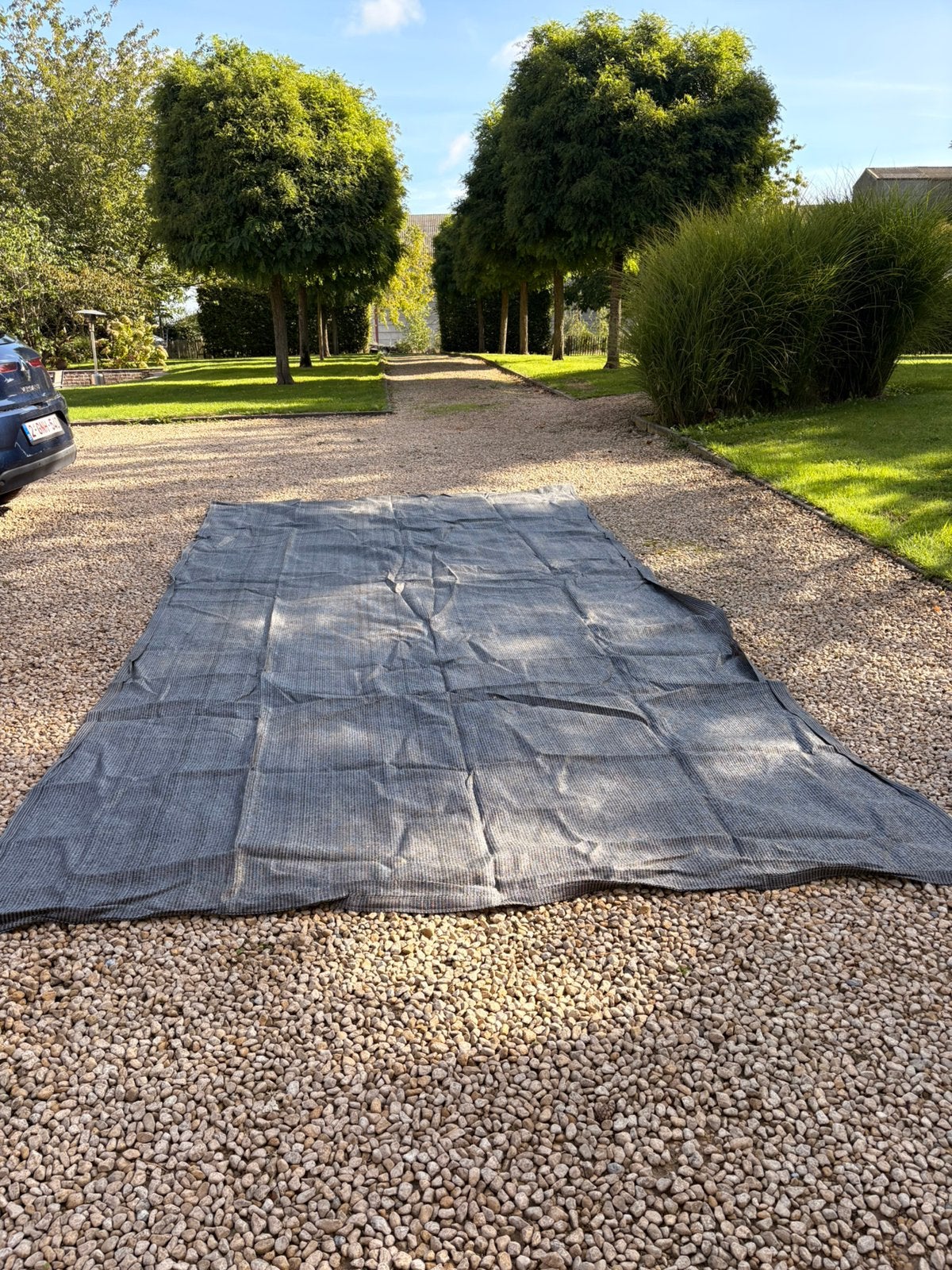 Tapis de sol 240 x 450 cm, Caravanes & Camping, Accessoires de tente, Enlèvement, Comme neuf