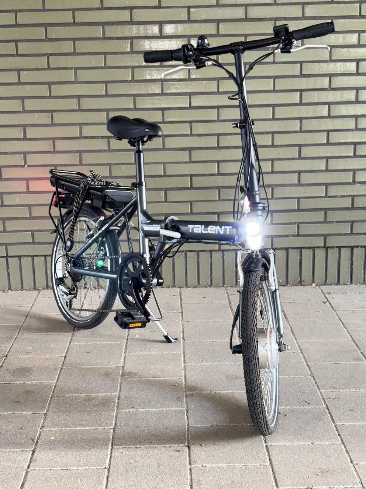 Elektrische vouwfiets, Fietsen en Brommers, Ophalen, Zo goed als nieuw, Totaal opvouwbaar, Versnellingen