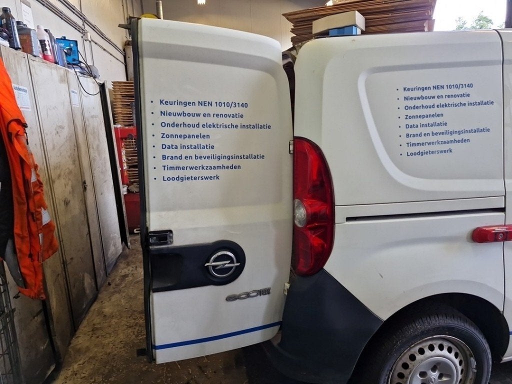 PORTE ARRIÈRE Opel Combo (01-2012/12-2018), Arrière, Opel, Opel Automobile GmbH, Utilisé