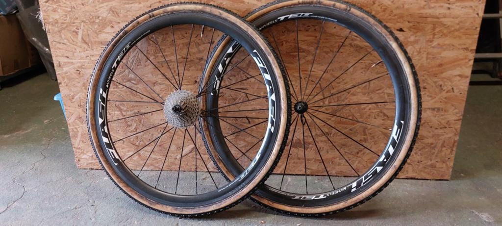 Wielset cross full carbon, Ophalen, Gebruikt, Velgrem, Overige merken