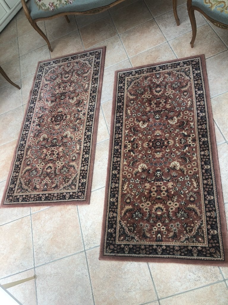 Tapijt, Ophalen, Gebruikt, 100 tot 150 cm, Bruin