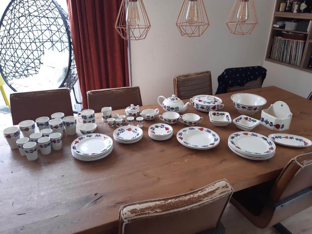 Boerenbont serviesgoed, Huis en Inrichting, Keuken | Servies, Ophalen, Boerenbont