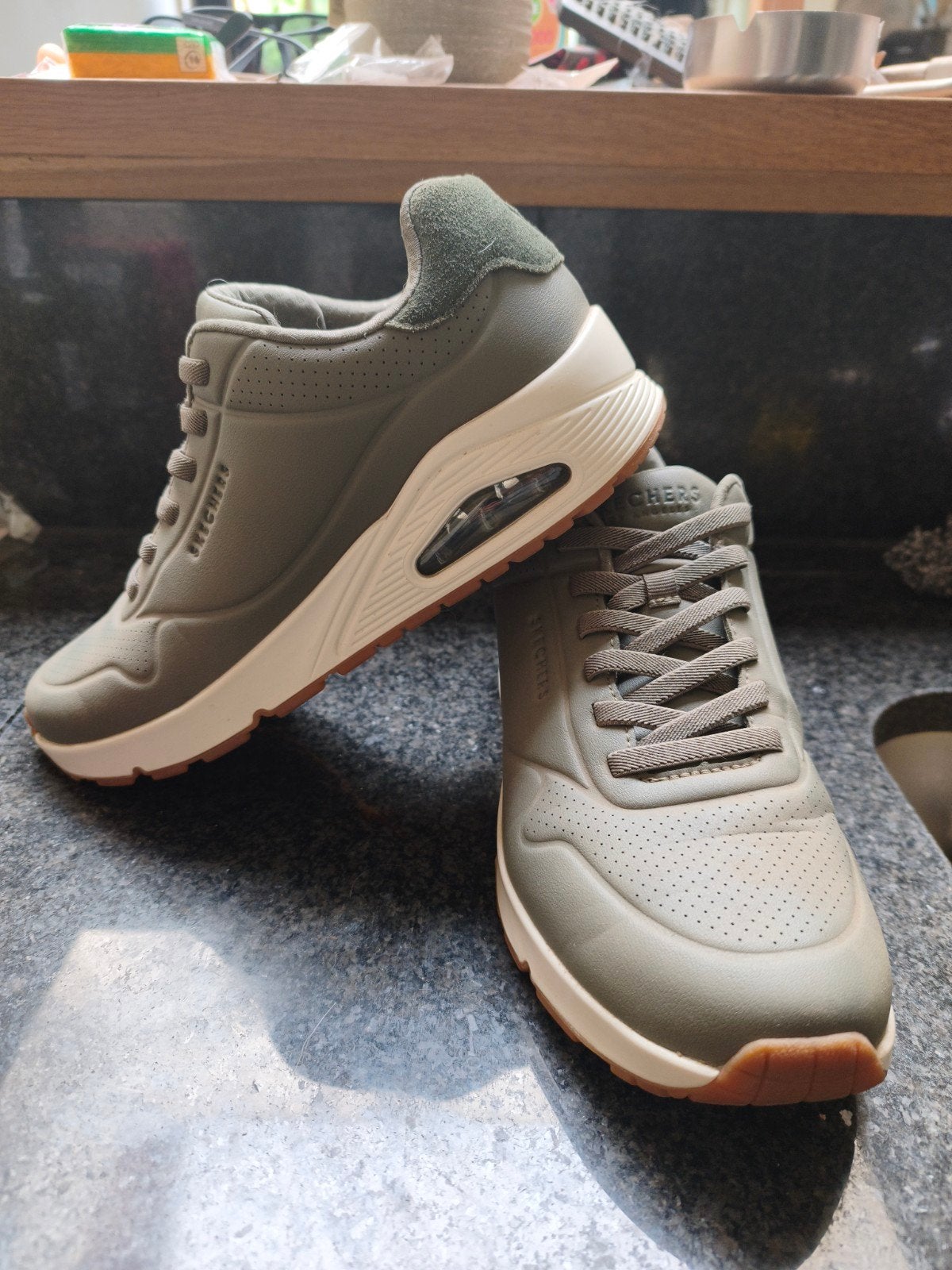 3 paar skechers uno stand on air slip inns maat 43, Kleding | Heren, Schoenen, Ophalen, Overige kleuren