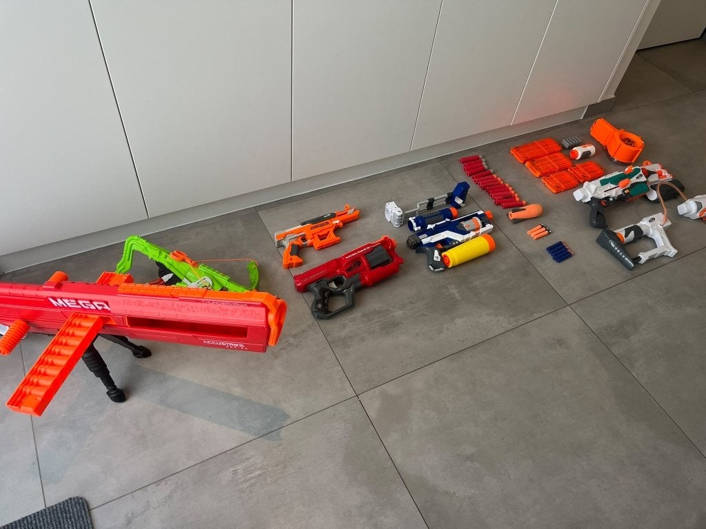 Nerf - verschillende geweren, Enlèvement, Utilisé, Garçon ou Fille