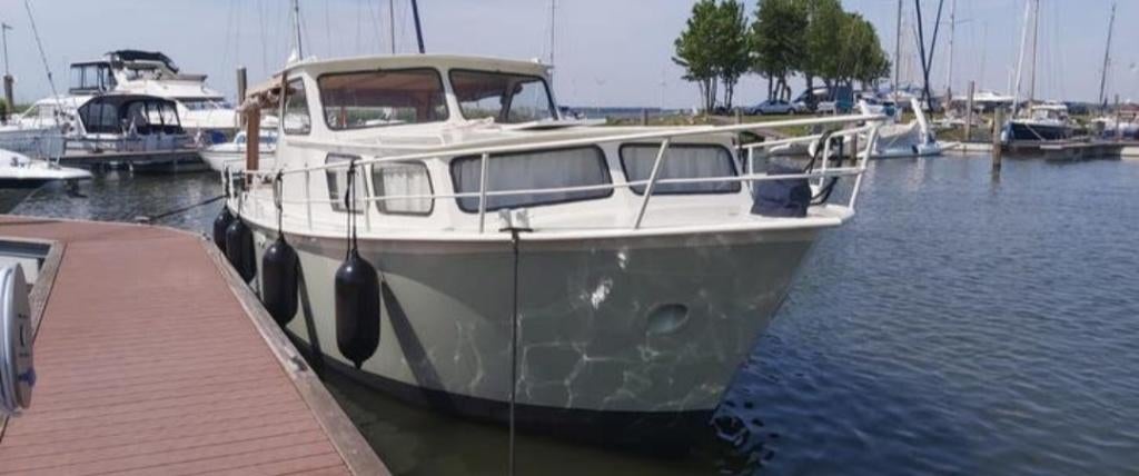 Altena motorkruiser, Sports nautiques & Bateaux, Bateaux à moteur & Yachts à moteur, Utilisé, Acier, Diesel, Moteur in-bord, Croiseur