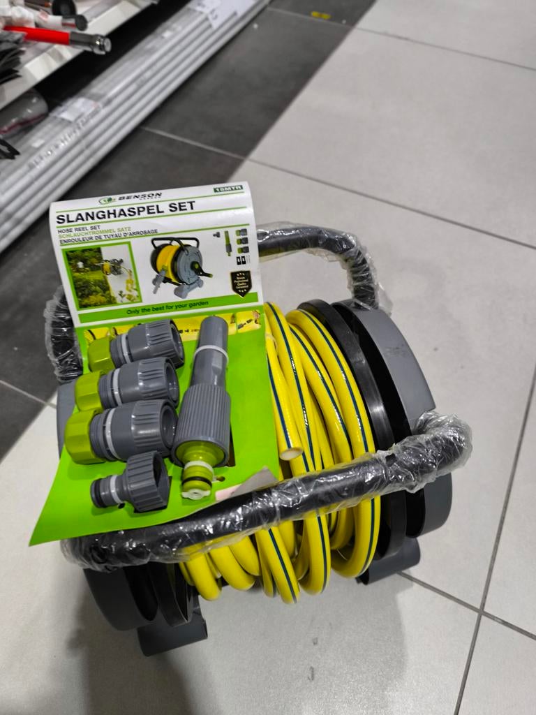Tuinslang set  met 15 meter slang, Tuin en Terras, Ophalen of Verzenden