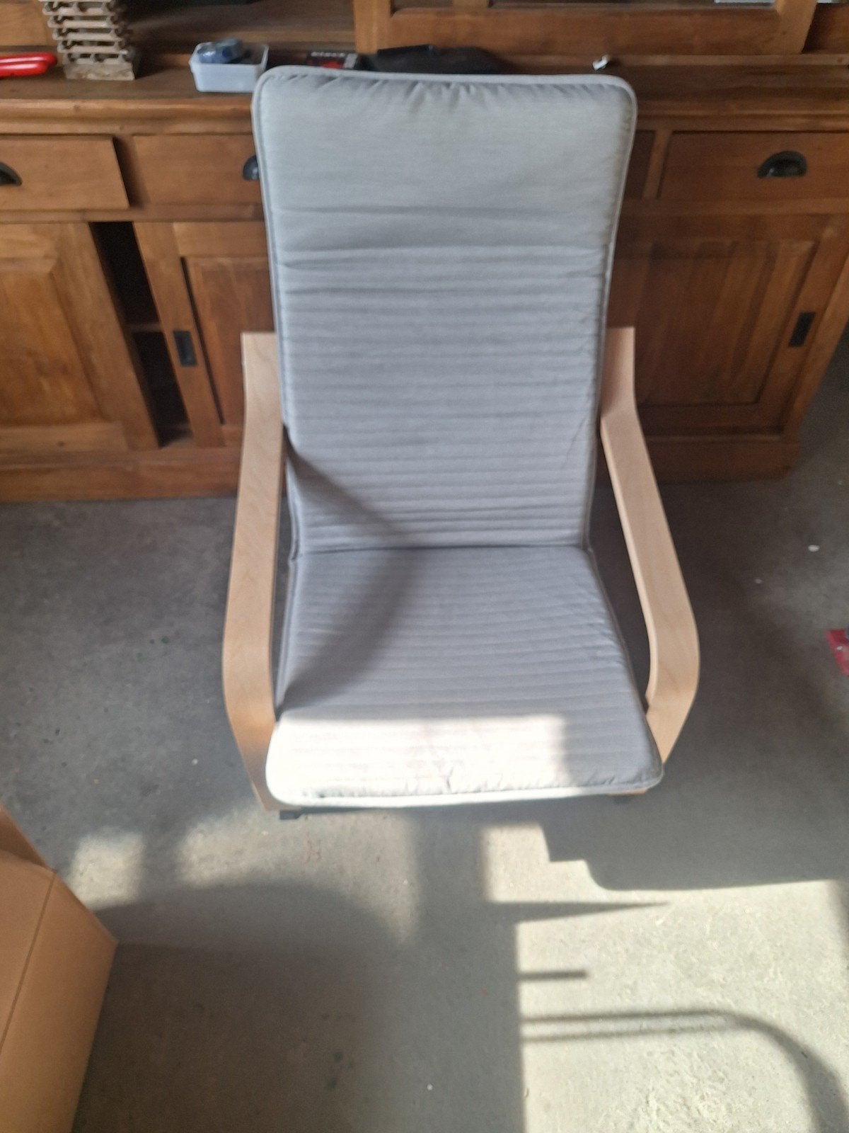 relax stoel ikea, Maison & Meubles, Chaises, Bois, Comme neuf, Brun, Une