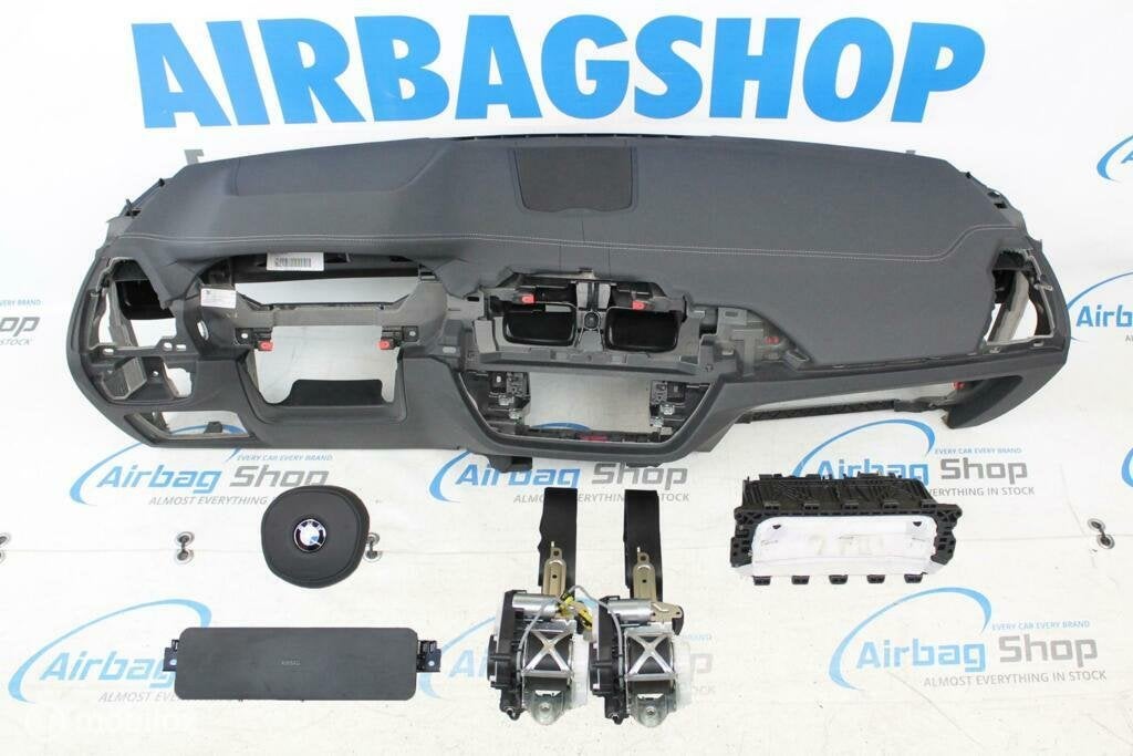 Airbag kit Tableau de bord M couture blanc BMW X4 G02, Enlèvement ou Envoi, Utilisé