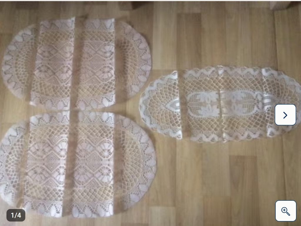3 sierdoekjes, Ophalen of Verzenden