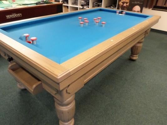Tapbiljarts te koop., Sport en Fitness, Biljarten en Poolen, Ophalen, Zo goed als nieuw, Biljarttafel