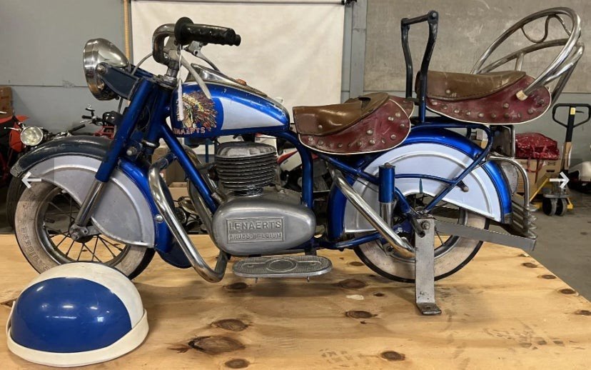Gezocht eigenaar van deze Lenaerts Motortjes D.Stam?, Antiek en Kunst, Antiek | Speelgoed, Ophalen