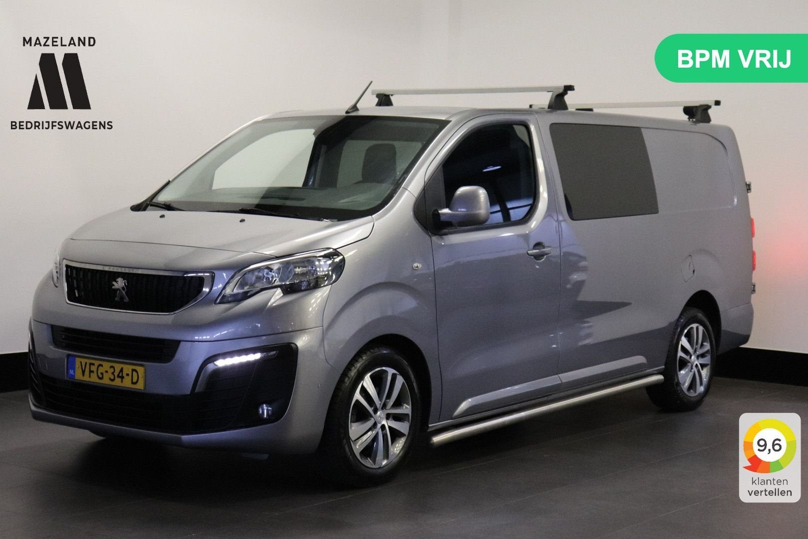 Peugeot Expert 2.0 BlueHDI 180PK Dubbel Cabine Automaat EURO, Automaat, Parkeersensor, Bedrijf, Diesel