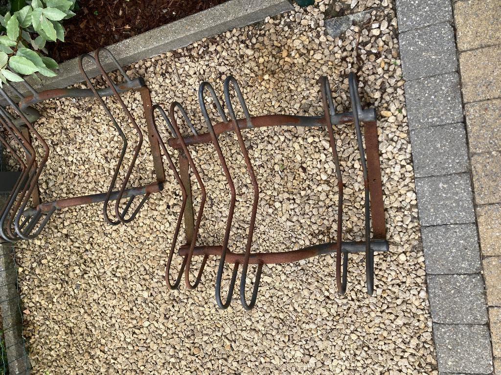 fietsenrekken, Ophalen, Gebruikt