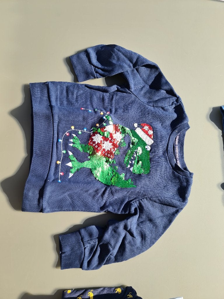 zwarte pull, trui christmas, CA, 104, Kinderen en Baby's, Ophalen, Zo goed als nieuw