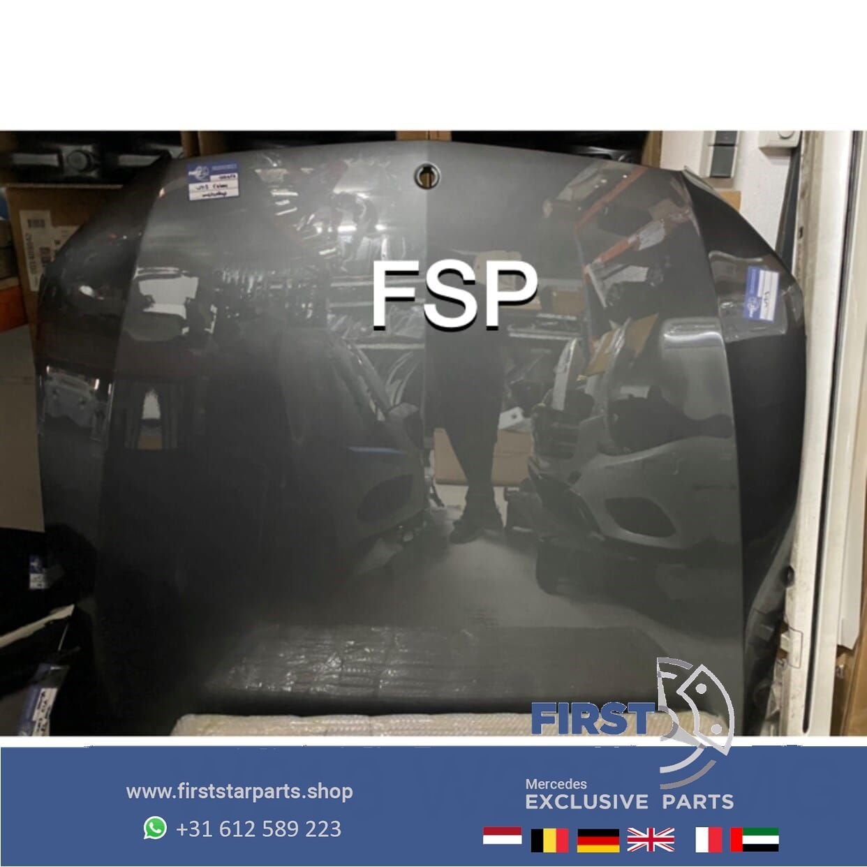 W213 S213 W238 AMG VOORKOP GRIJS COMPLEET Mercedes E Klasse, Utilisé, -, Avant, -