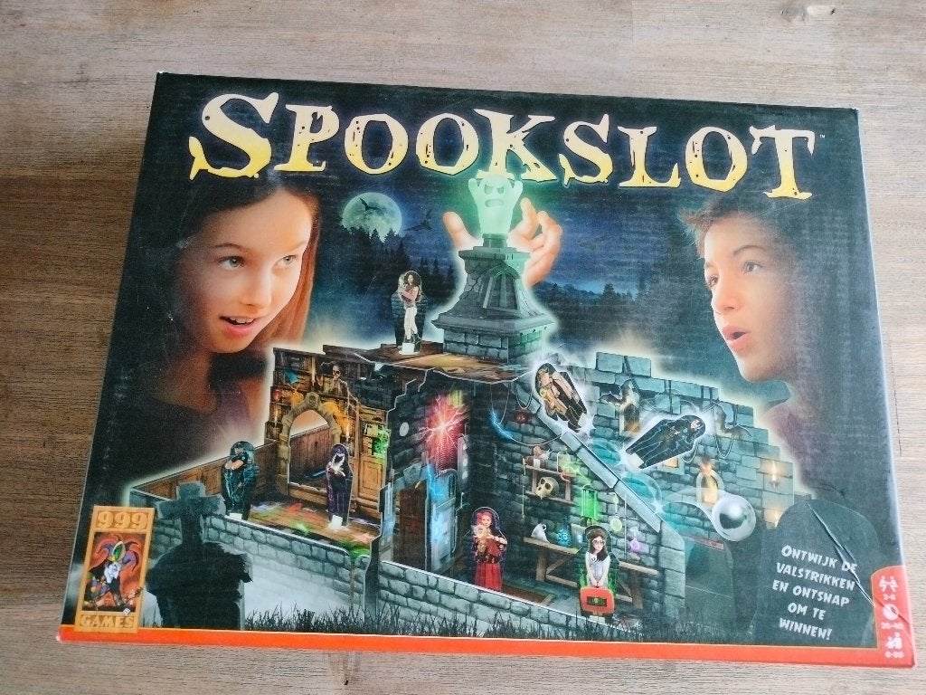 Spookslot: het gezelschapsspel, Hobby en Vrije tijd, Gezelschapsspellen | Bordspellen, Ophalen, Gebruikt, 999 games