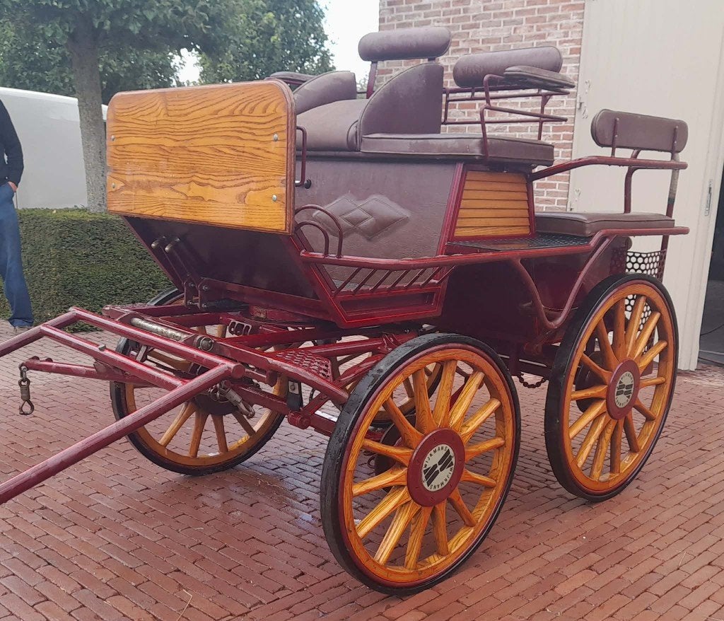 prachtige wijkmans marathonkoets, Marathonwagen