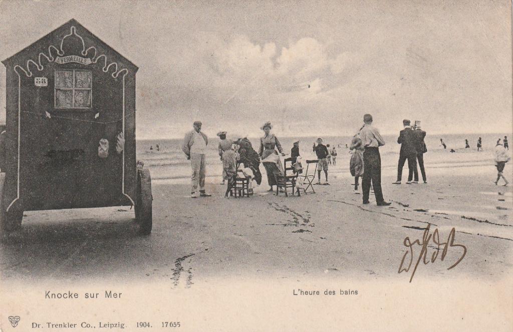 Knokke, Collections, Cartes postales | Belgique, Envoi