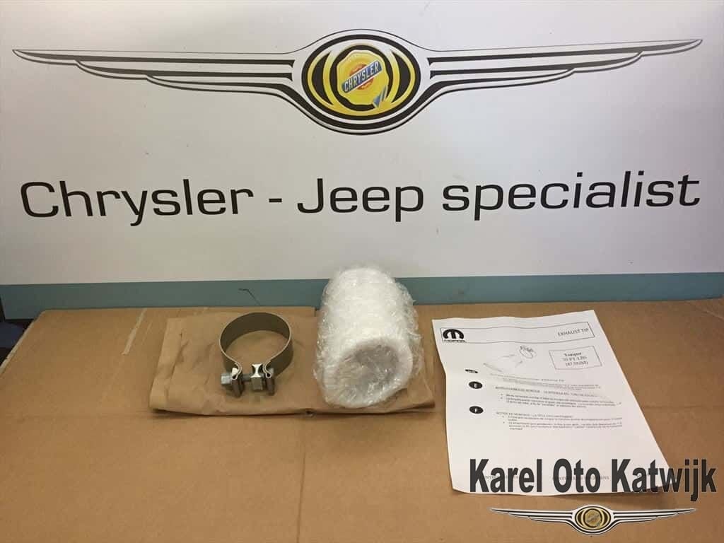 Chroom uiteinde uitlaat Jeep Grand Cherokee 2011-2016, Jeep, -, -, Nieuw