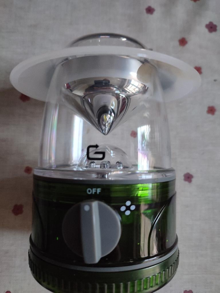 Lampe de camping Dynamo, Caravanes & Camping, Enlèvement, Comme neuf