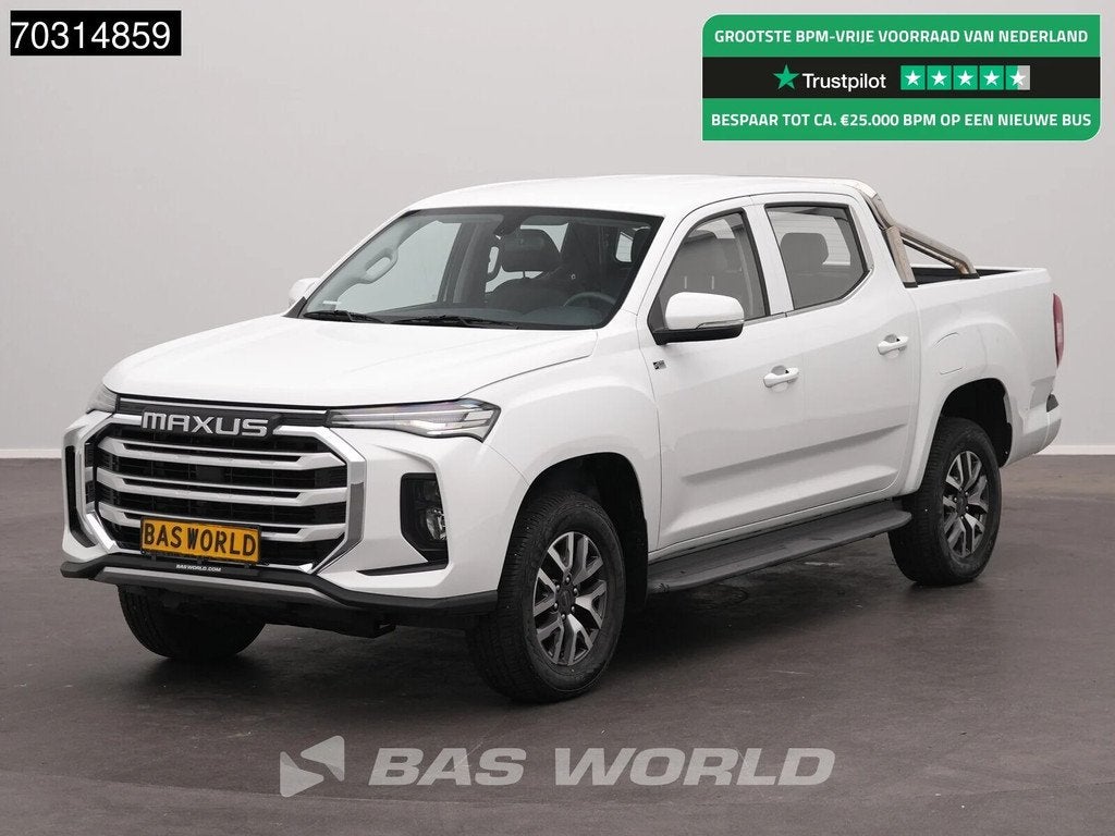 Maxus T90 EV T90 89kWh WLTP 471km Pickup CarPlay Airco Camer, Automaat, 2375 kg, 750 kg, Maxus