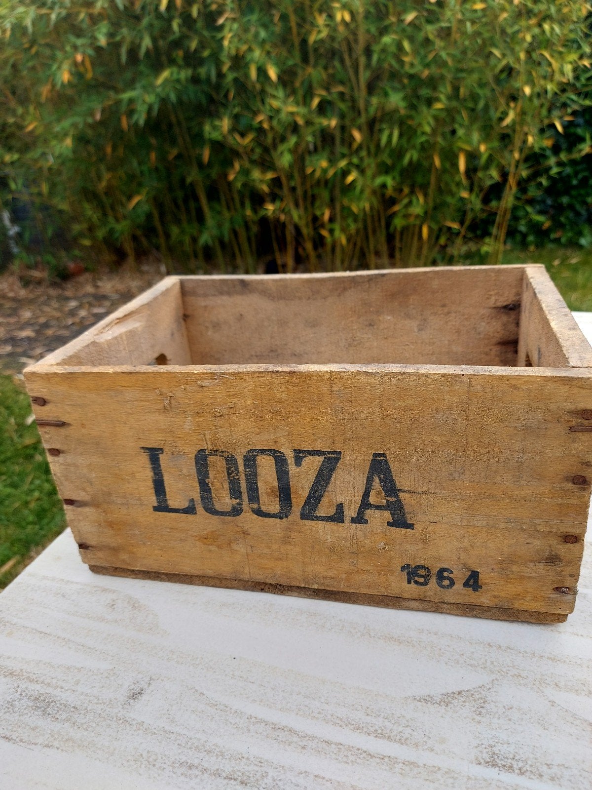 2 caisses en bois Looza et storage, Enlèvement