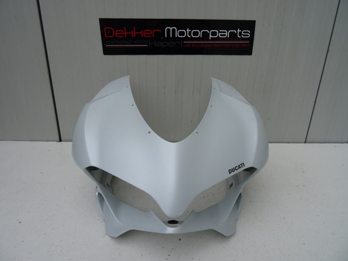 Topkuip / Bovenkuip Ducati Panigale 959 2016-2017-2018 Wit, Motos, Enlèvement ou Envoi, -, -, -