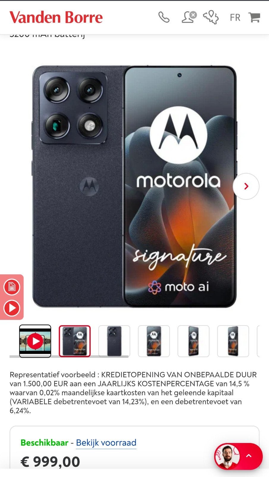 Motorola Signature 512GB Pantone Carbon, Telecommunicatie