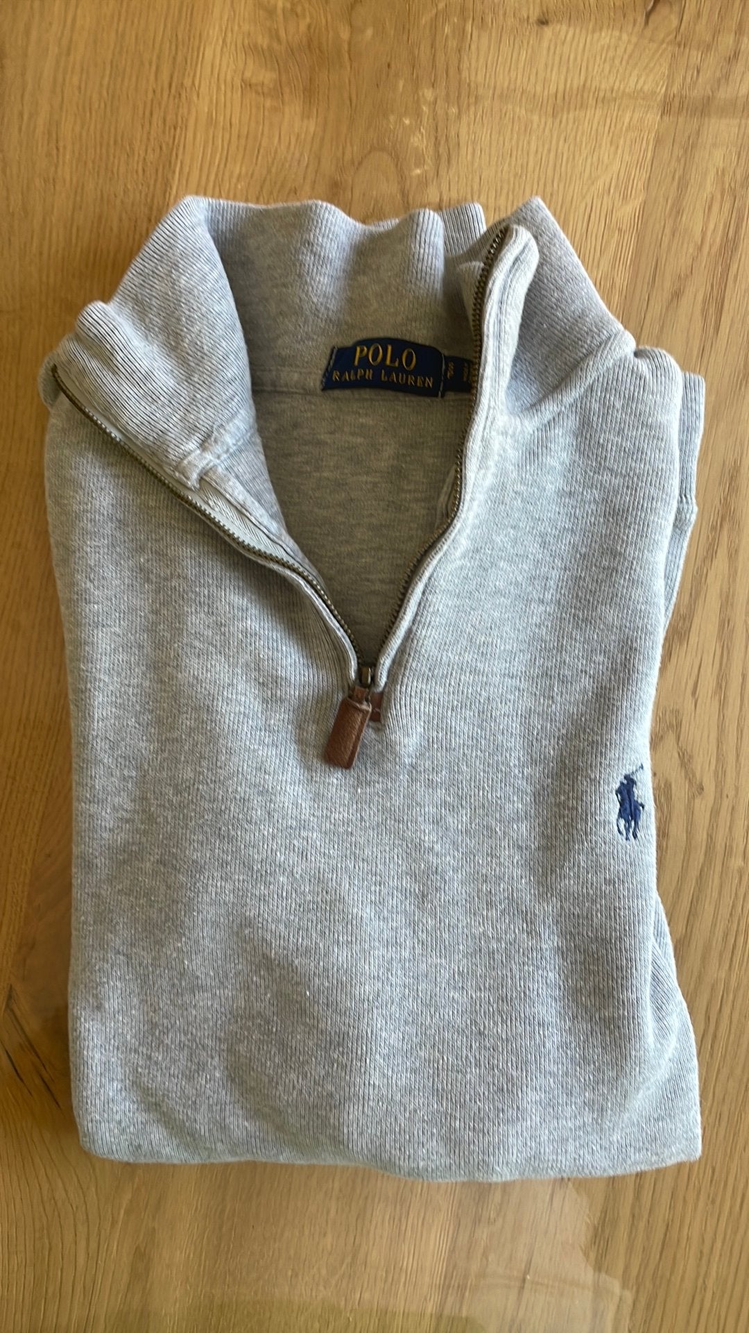 Trui polo ralph lauren, Enlèvement, Neuf, Taille 46 (S) ou plus petite, Gris