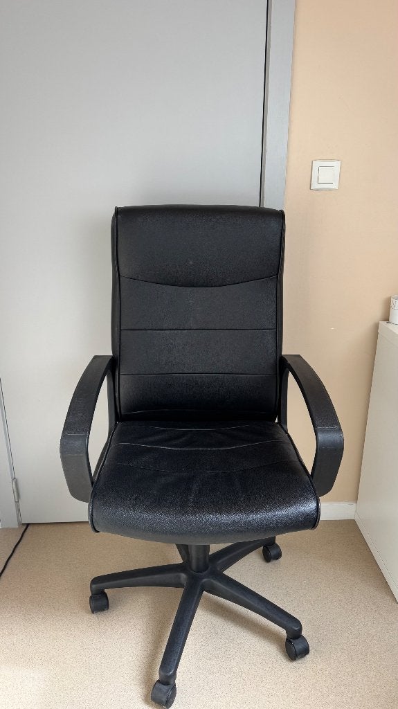 Chaise de bureau, Enlèvement, Utilisé, Noir, Chaise de bureau