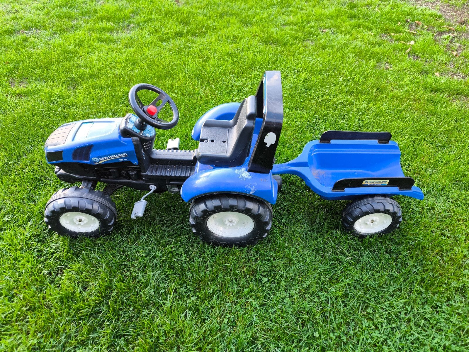 kinder tractor, Ophalen, Gebruikt