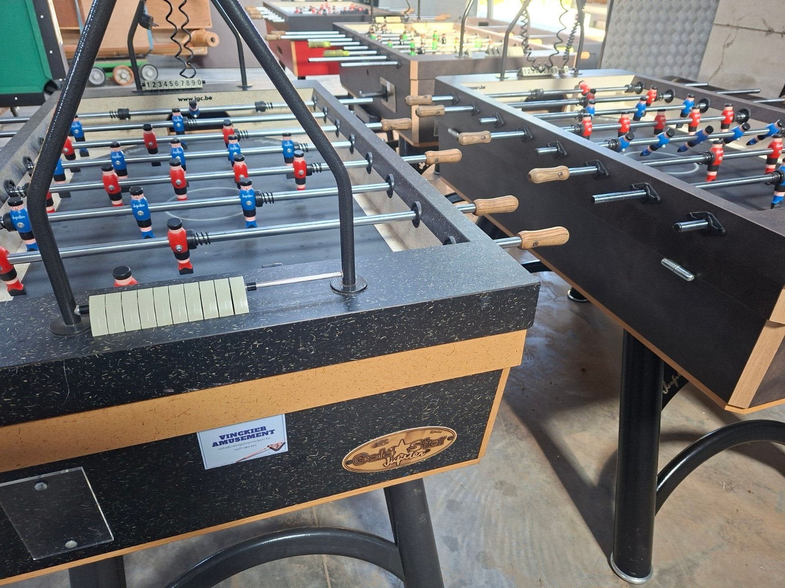 Nieuwe en gebruikte biljarts en voetbaltafels., Sport en Fitness, Ophalen
