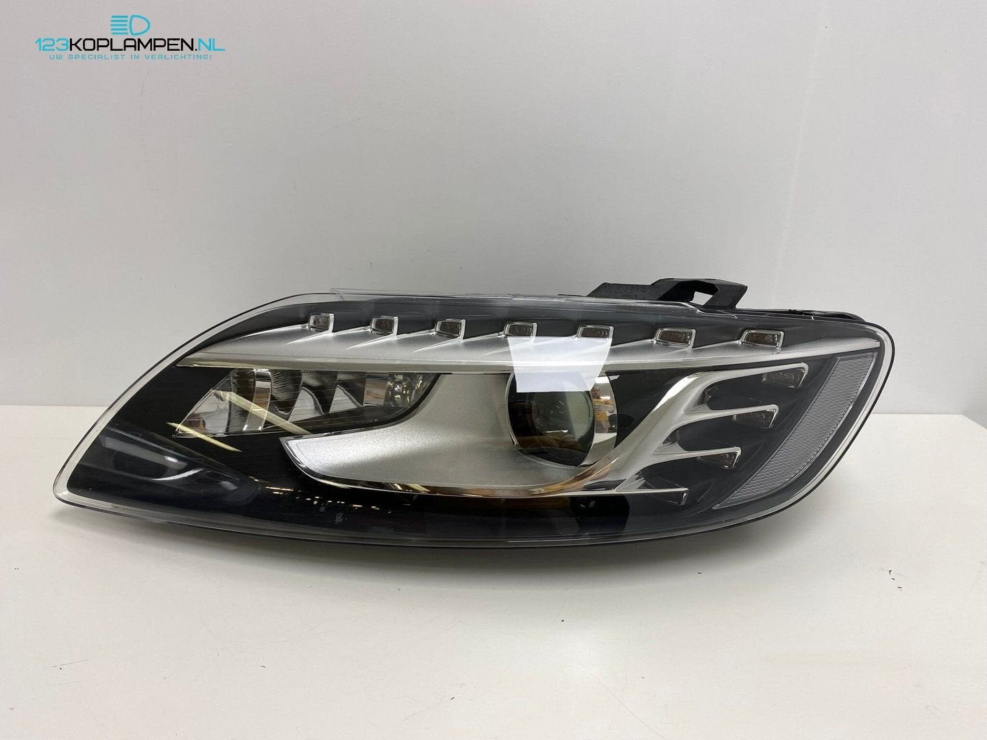 (VR) Audi Q7 4L Bi-Xenon Led koplamp links, Gebruikt, -, -, -
