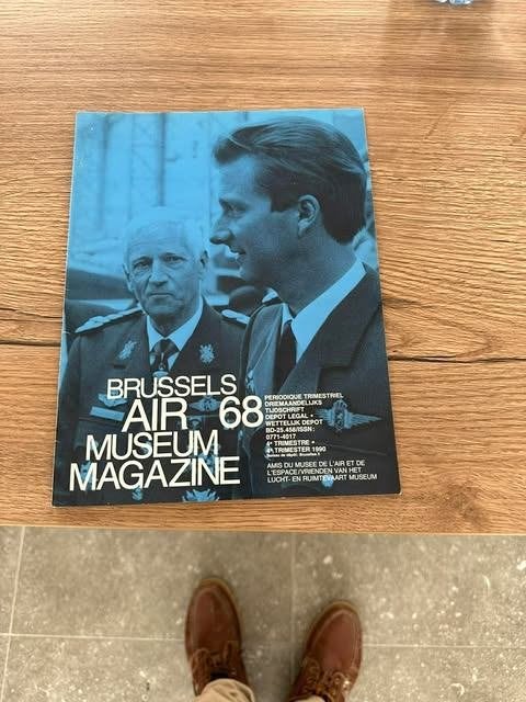 Magazine du musée de l'air de Bruxelles 1990, Collections, Aviation, Neuf, Info@iermsue.mg, Enlèvement ou Envoi, Livre ou Revue