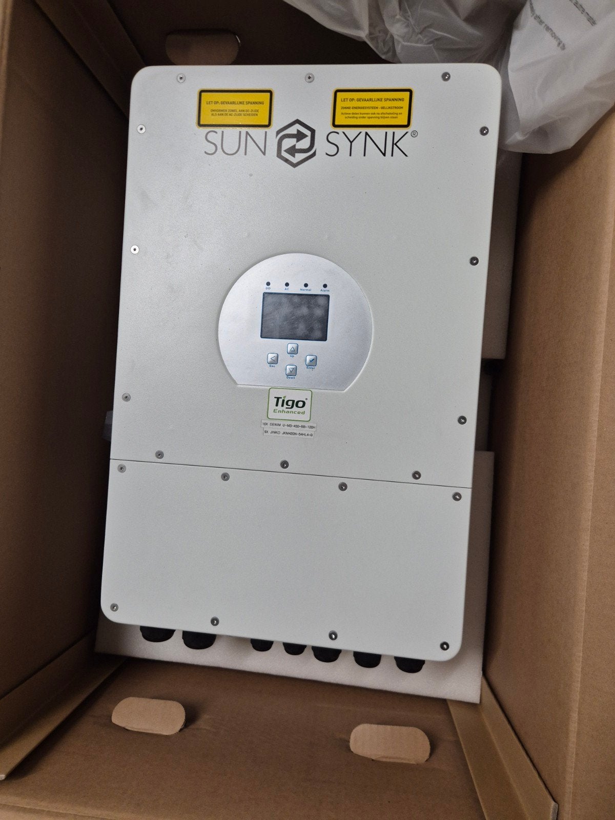 Deye SUN-8K-SG04LP3 – 8kW Hybride Omvormer (3-fase), Ophalen