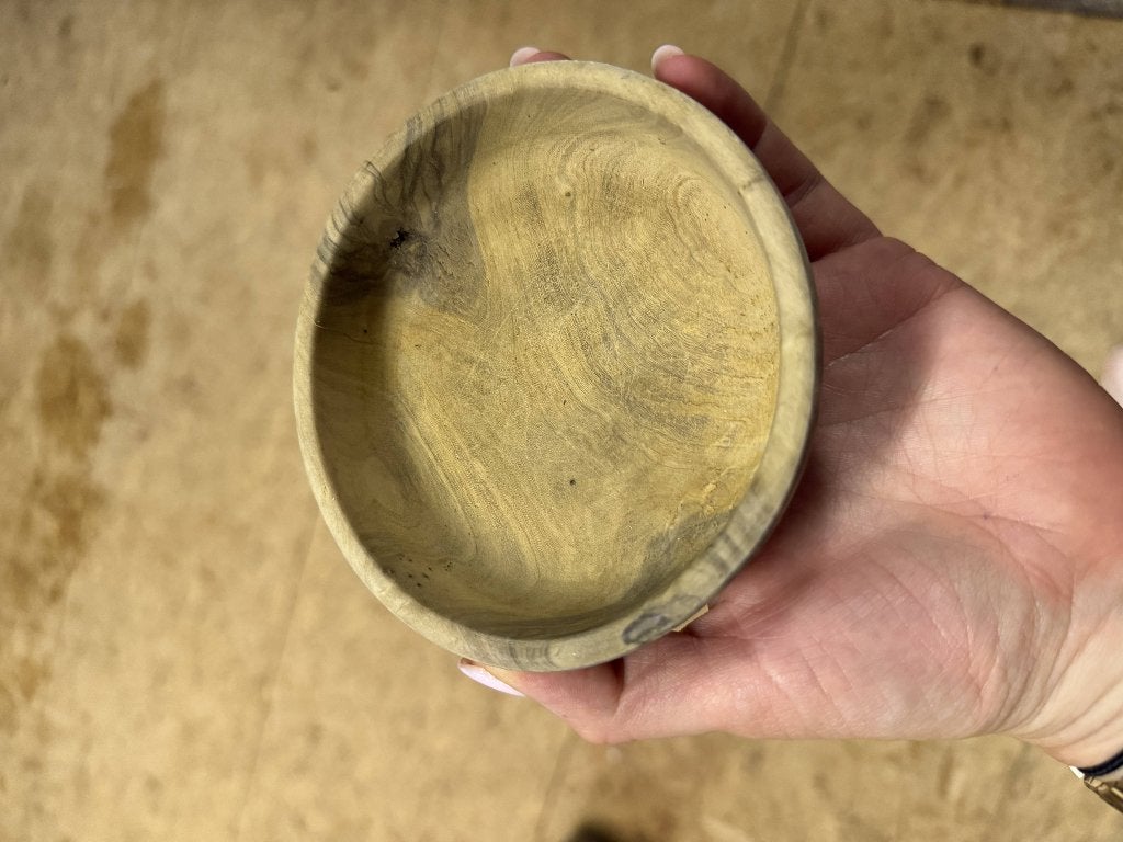 Bowls and Dishes Pure Olive Wood olijfhouten Schalen 45 st, Ophalen, Zo goed als nieuw, Bord(en)