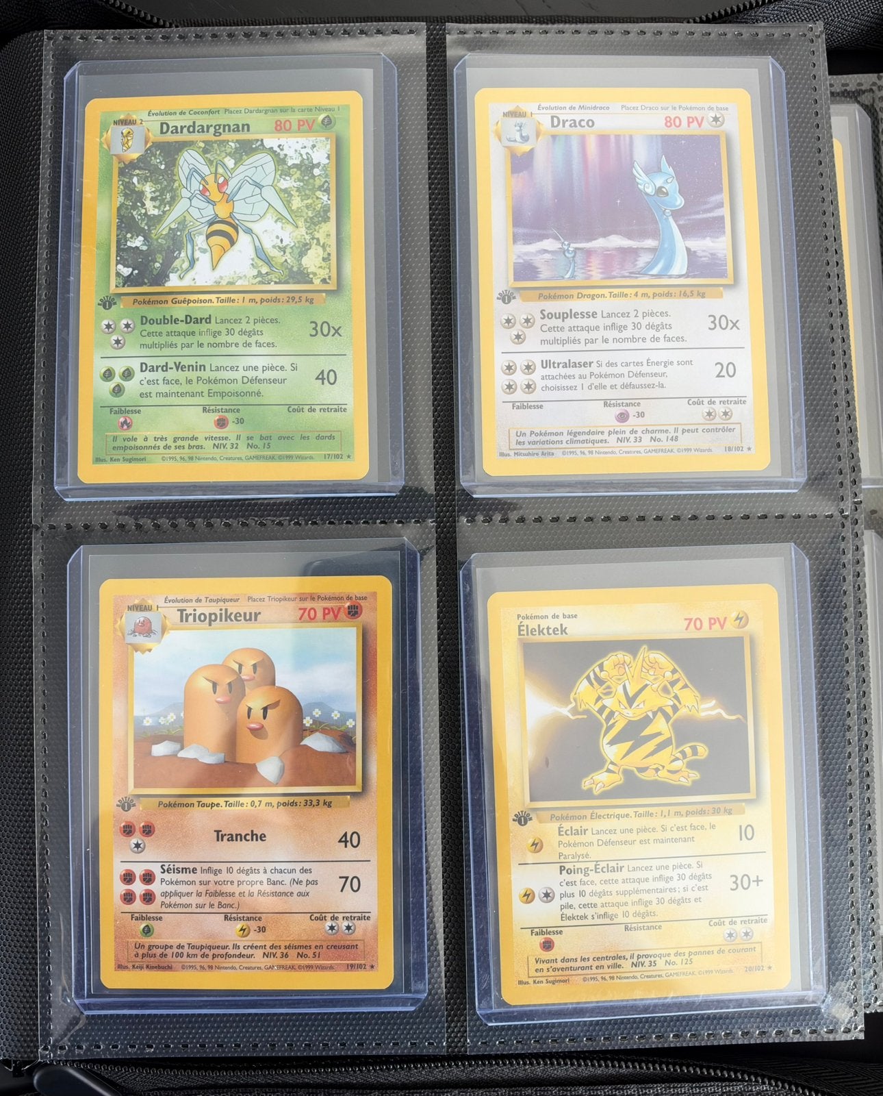 Pokémon set de base ed1, Enlèvement, Comme neuf
