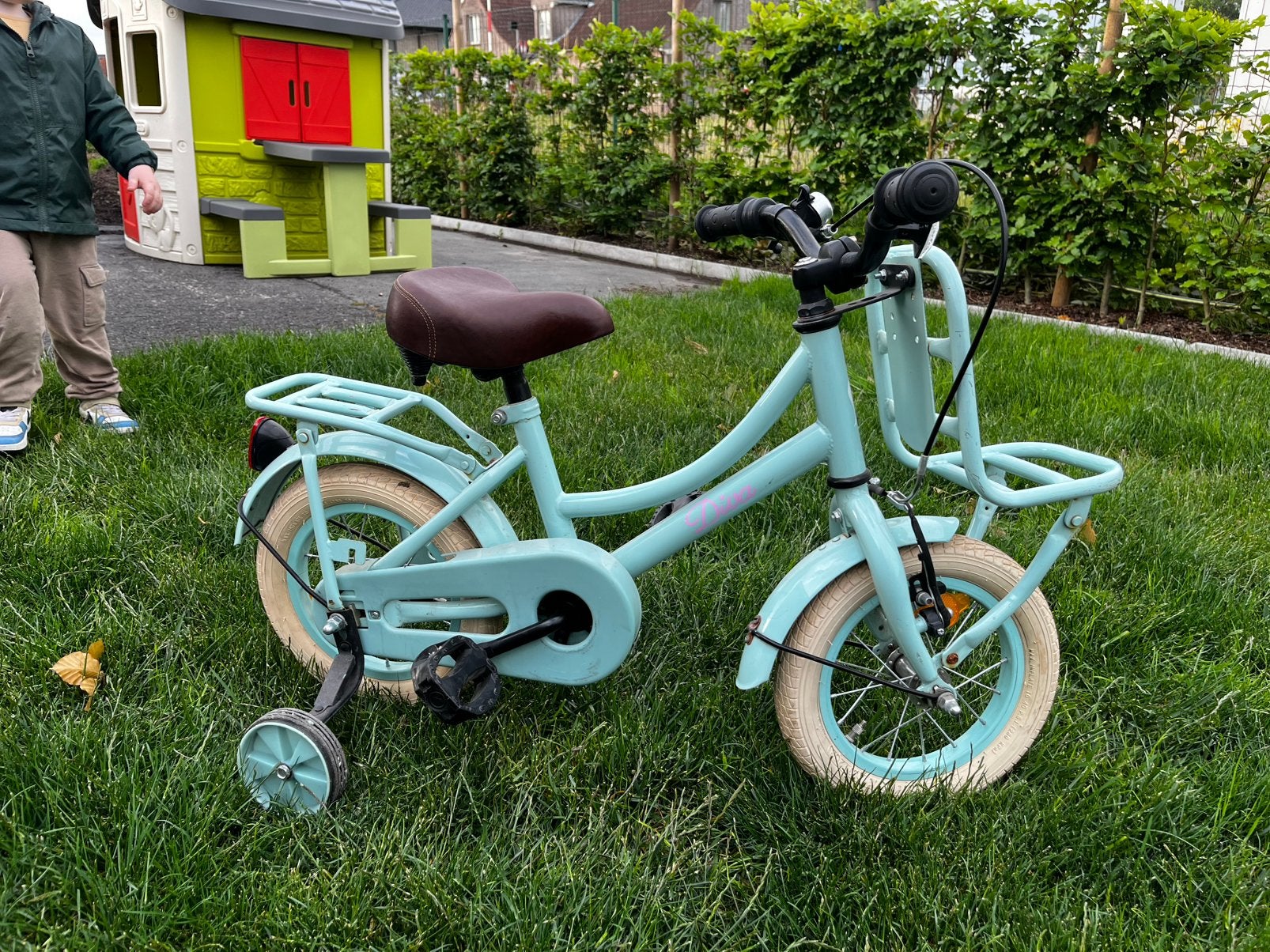 Peuter 1ste kleuter. Fietsje zowel meisje als jongensfiets, Ophalen, Gebruikt, Minder dan 16 inch