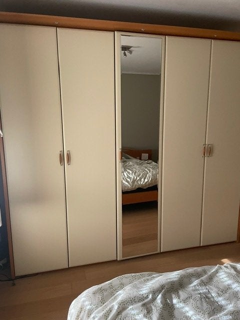 slaapkamerkast, Huis en Inrichting, Kasten | Kleerkasten, Zo goed als nieuw, 200 cm of meer, 200 cm of meer, 50 tot 75 cm, Met lade(s)