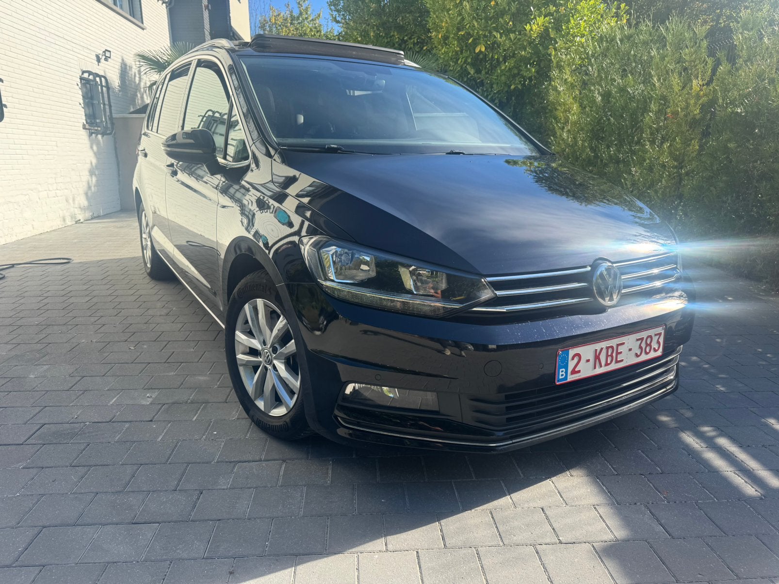 VW TOURAN 1.4 TSI auto 7 places cuir pano key less, Auto's, Monovolume, 4 cilinders, Leder, 5 deurs