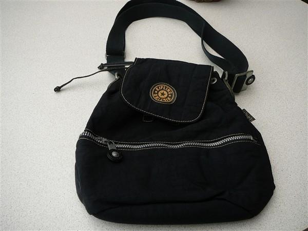 Mooie handtas Kipling, Ophalen, Gebruikt, Blauw, Handtas