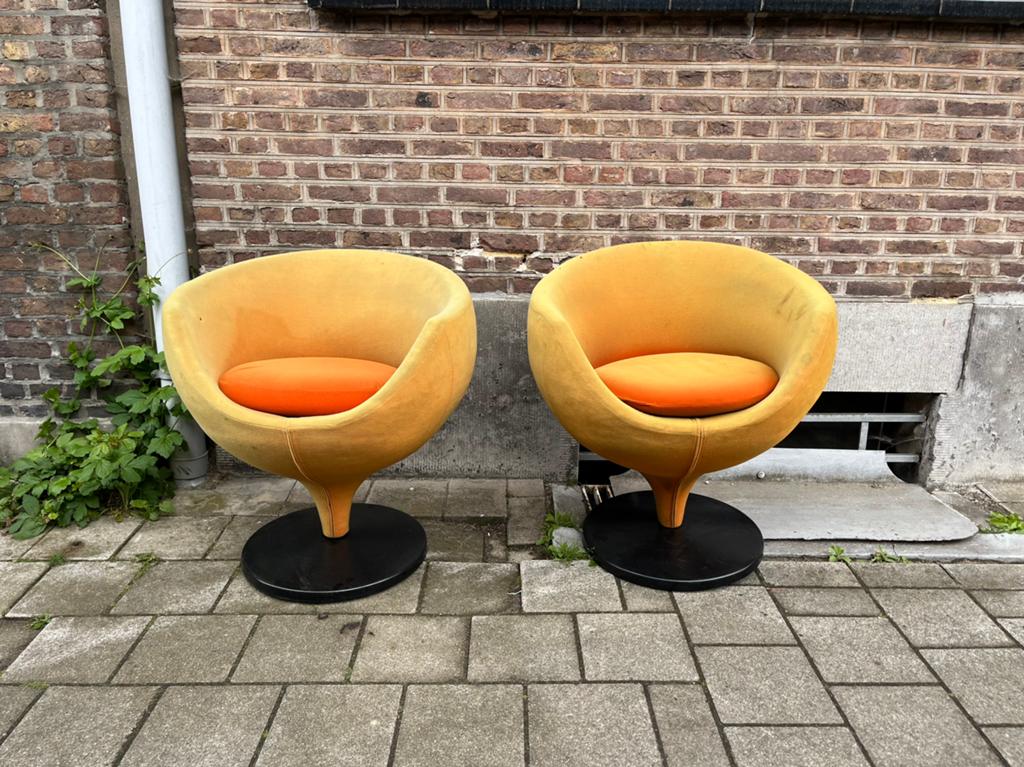 Twee vintage stoelen, Ophalen, Gebruikt, Twee, Overige kleuren
