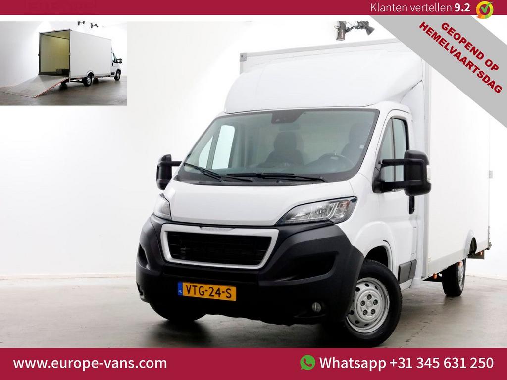 Peugeot Boxer 2.2 BlueHDi 165pk Durisotti Lowliner Bakwagen, Auto's, Wit, Onderhoudsboekje, 387 g/km, Te koop