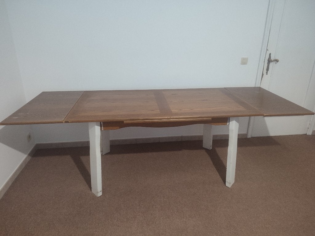 Groot eettafel, Huis en Inrichting, Ophalen, Gebruikt, 50 tot 100 cm, Vijf personen of meer