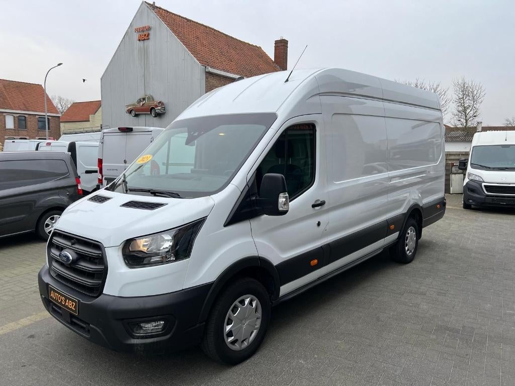 Ford Transit 2.0 TDCi L4, Auto's, Bestelwagens en Lichte vracht, 4 deurs, Stof, Wit, Bedrijf
