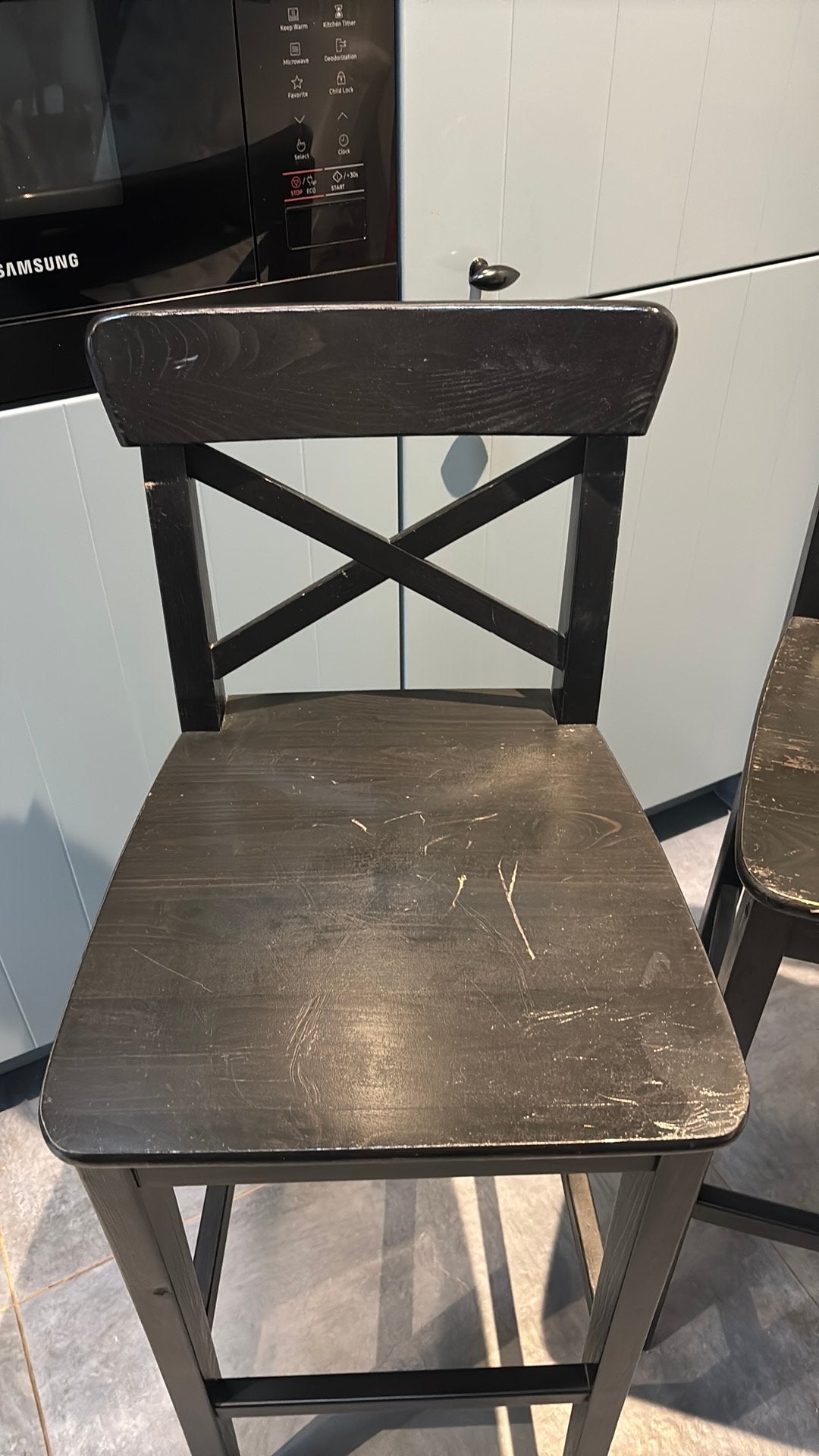 Hoge stoelen van ikea, Huis en Inrichting, Ophalen, Gebruikt