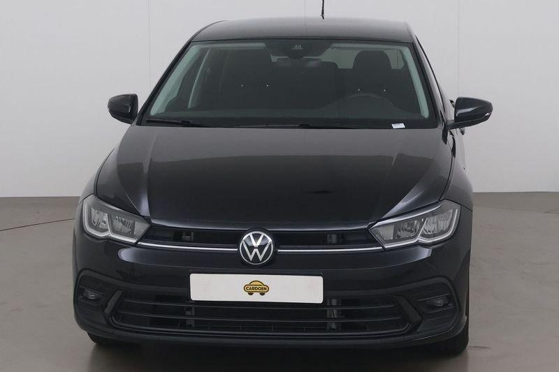 Volkswagen Polo 1.0 TSI Life 115 AT, Auto's, Volkswagen, Automaat, Gebruikt, Overige bekleding, Parkeersensor