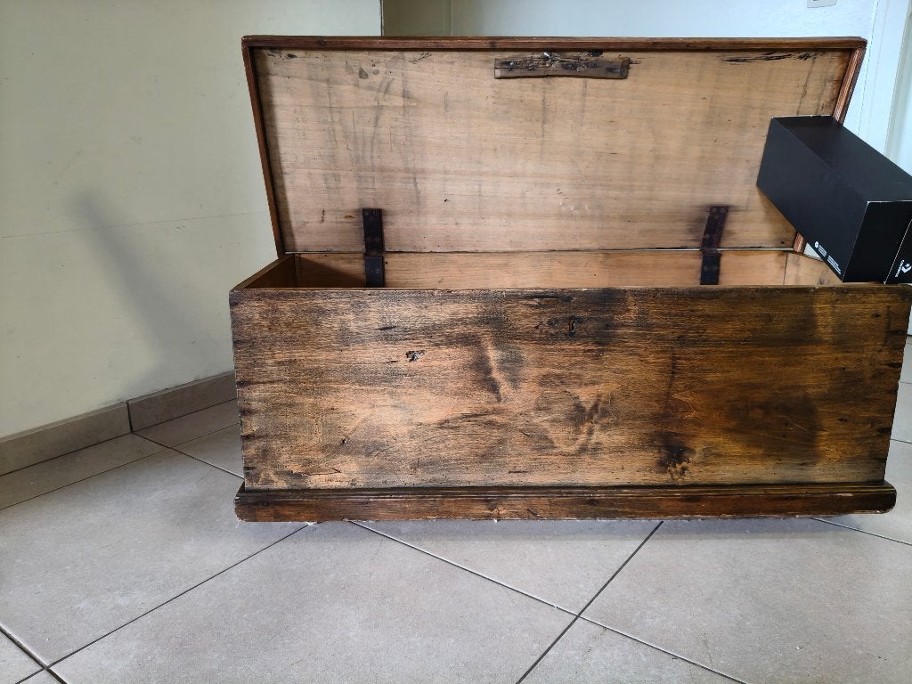 Houten kist, Ophalen, Minder dan 50 cm, 100 tot 150 cm, Zo goed als nieuw