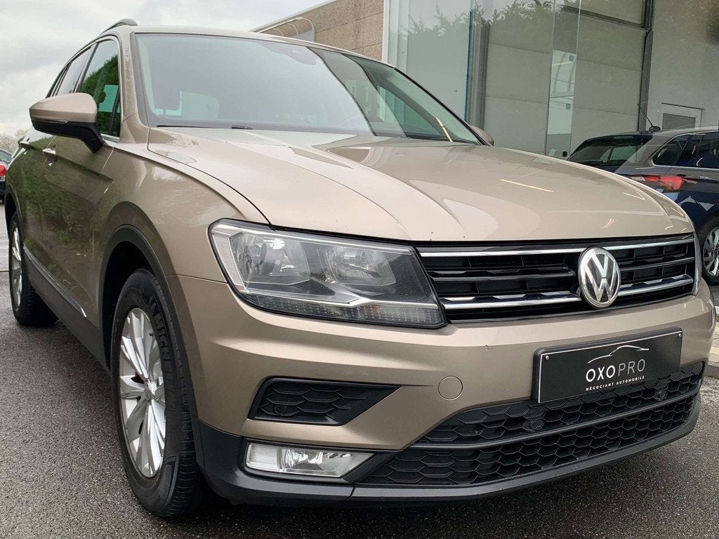 Volkswagen Tiguan 2.0 TDi 150 CV NEW MODÈLE / 1er Propriét, Auto's, Stof, Gebruikt, 4 cilinders, Beige