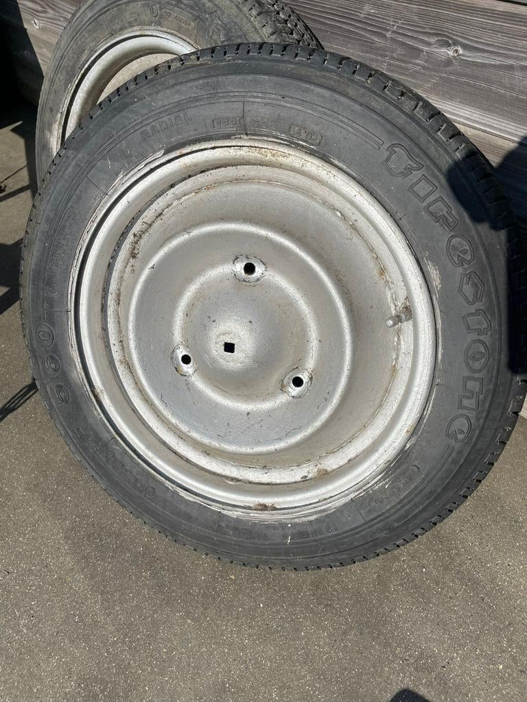 Originele Citroën dyane wielen, Ophalen